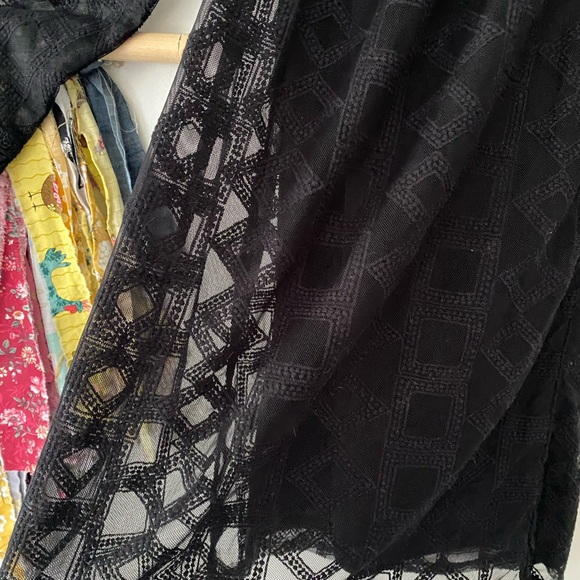 Xhilaration black long sleeve lace dress - Picture 8 of 8